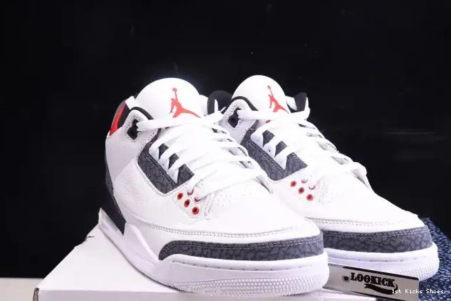 1st Kicks Shoes 3 RETRO CZ6431-100 AIR JORDAN FIRE 